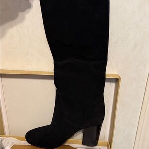 Michael Kors Black Suede Boots